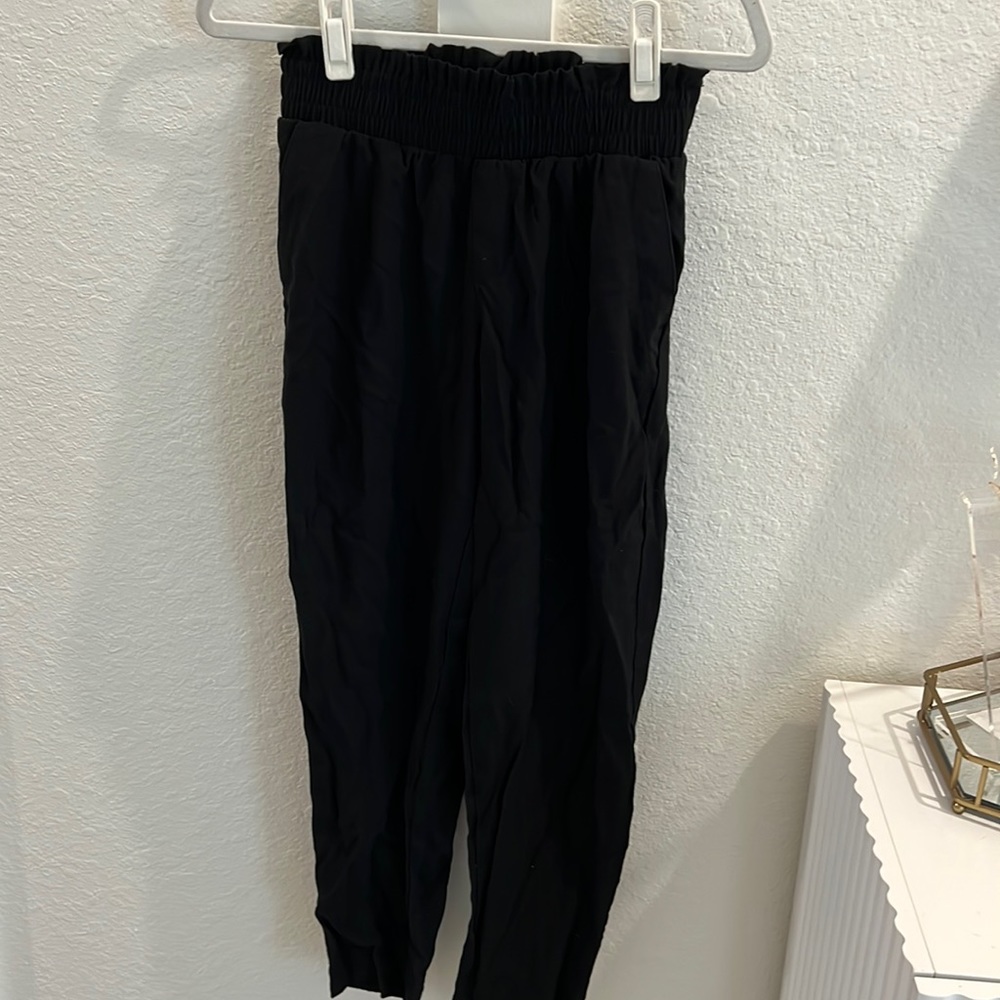 Black Straight Leg Pants